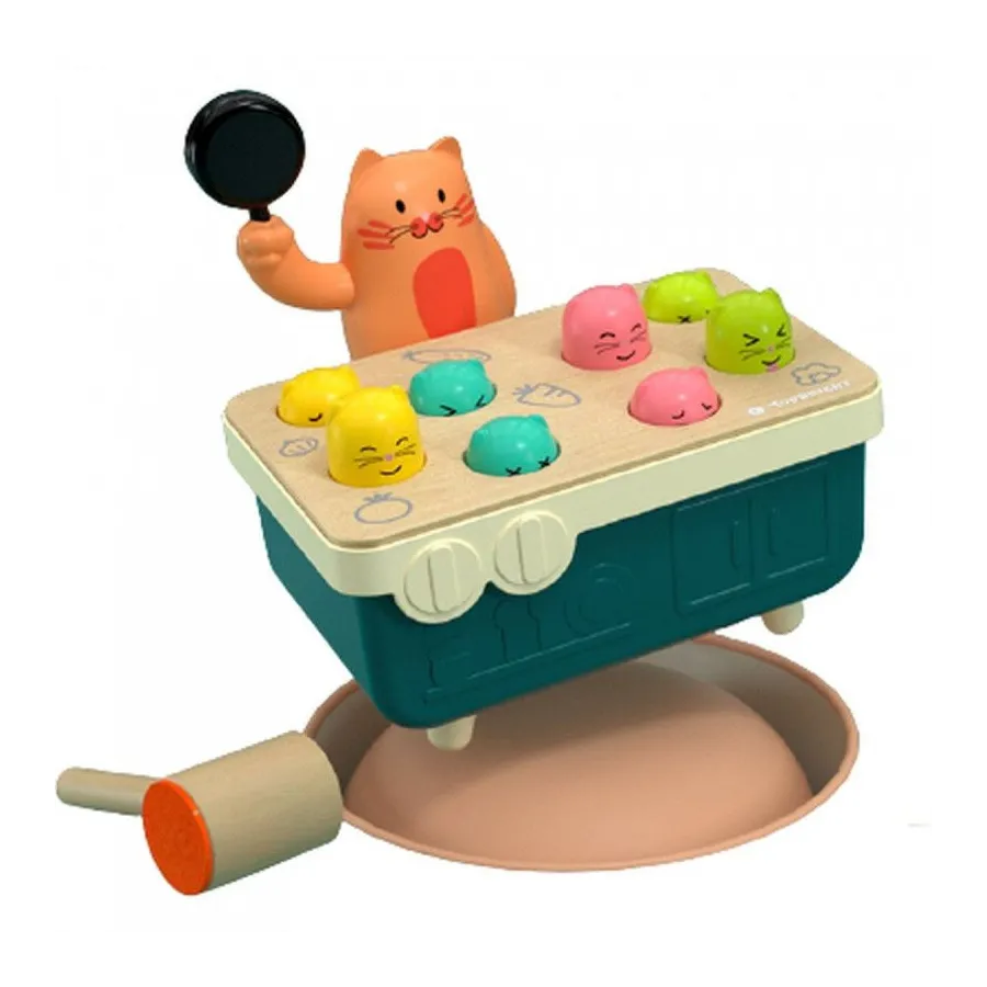 Gra szybkie uderzenie - Kotek i myszka Top Bright