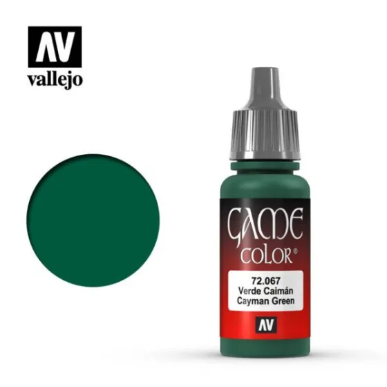 Vallejo 72067 Cayman Green 17ml