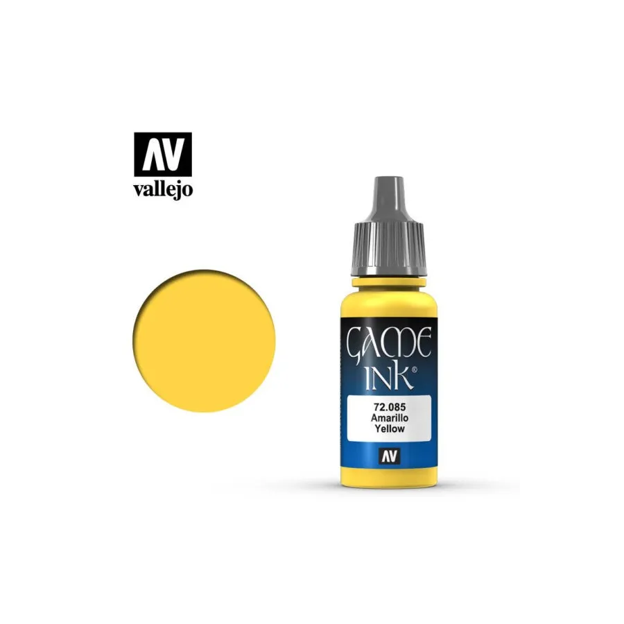 Vallejo 72085 Yellow 17ml