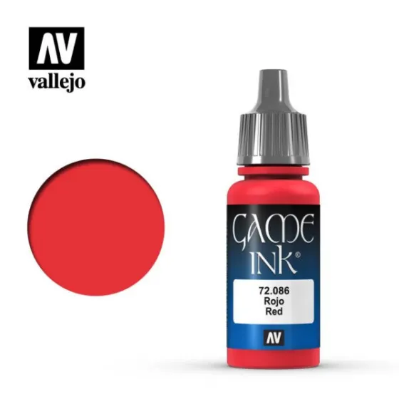 Vallejo 72086 Red 17ml