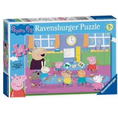 Puzzle 35 elementów Świnka Peppa i cała klasa