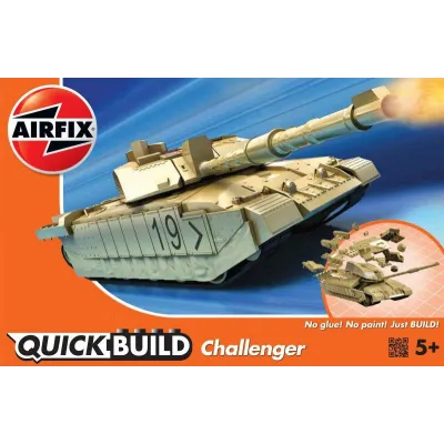 Model Quickbuild Challenger Tank Desert