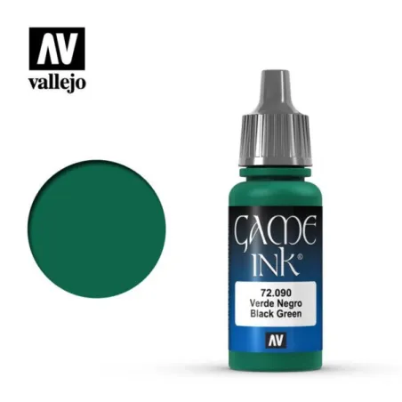 Vallejo 72090 Black Green 17ml