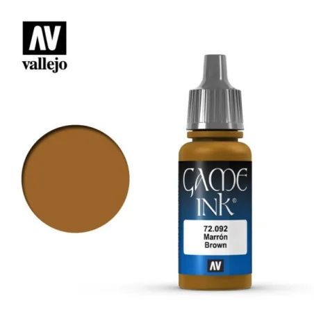 Vallejo 72092 Brown 17ml