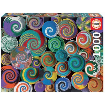 Puzzle 1000 elementów Afrykańskie kosze