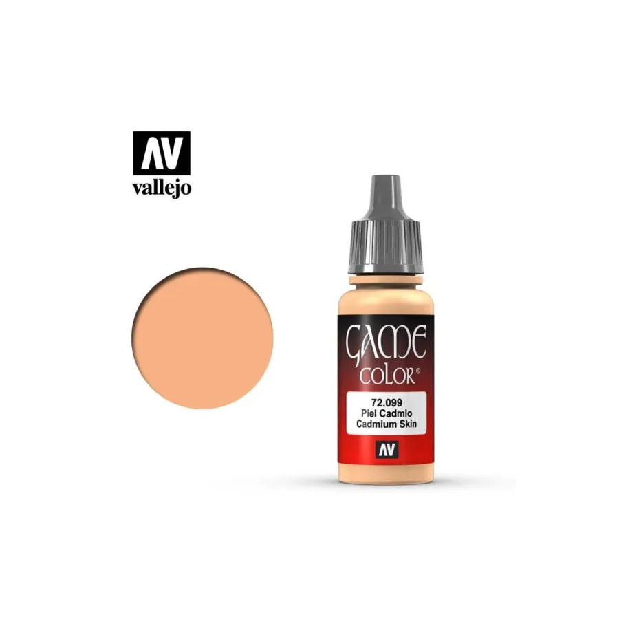 Vallejo 72099 Cadmium Skin 17ml