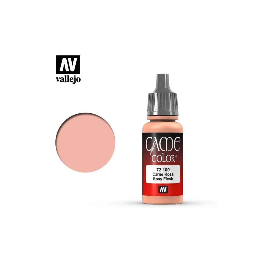 Vallejo 72100 Game Color Rosy Flesh 17ml