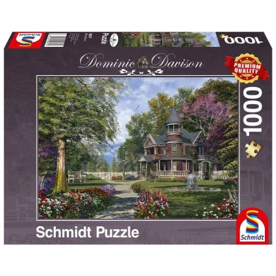 Puzzle Premium Quality 1000 elementów DOMINIC DAVISON Rezydencja z wieżą