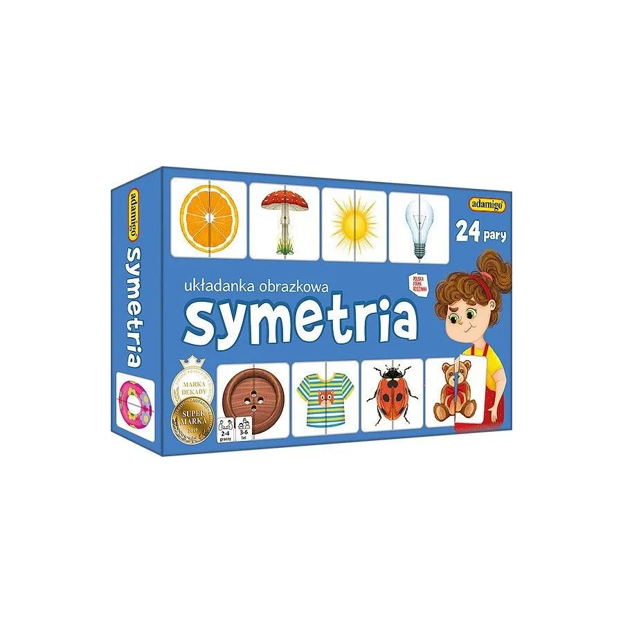 Gra Symetria - układanka obrazkowa