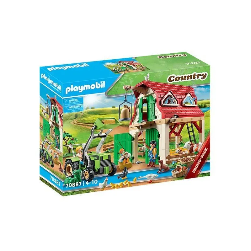 Zestaw figurek Country 70887 Gospodarstwo rolne z hodowlą małych zwierząt