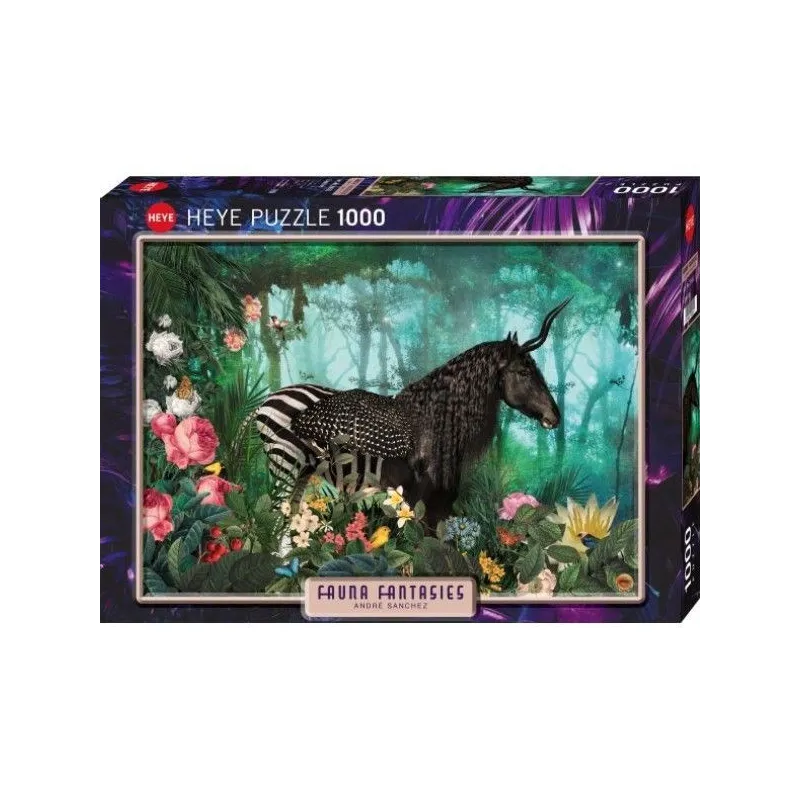 Puzzle 1000 elementów Fantastyczna fauna - Equpidae