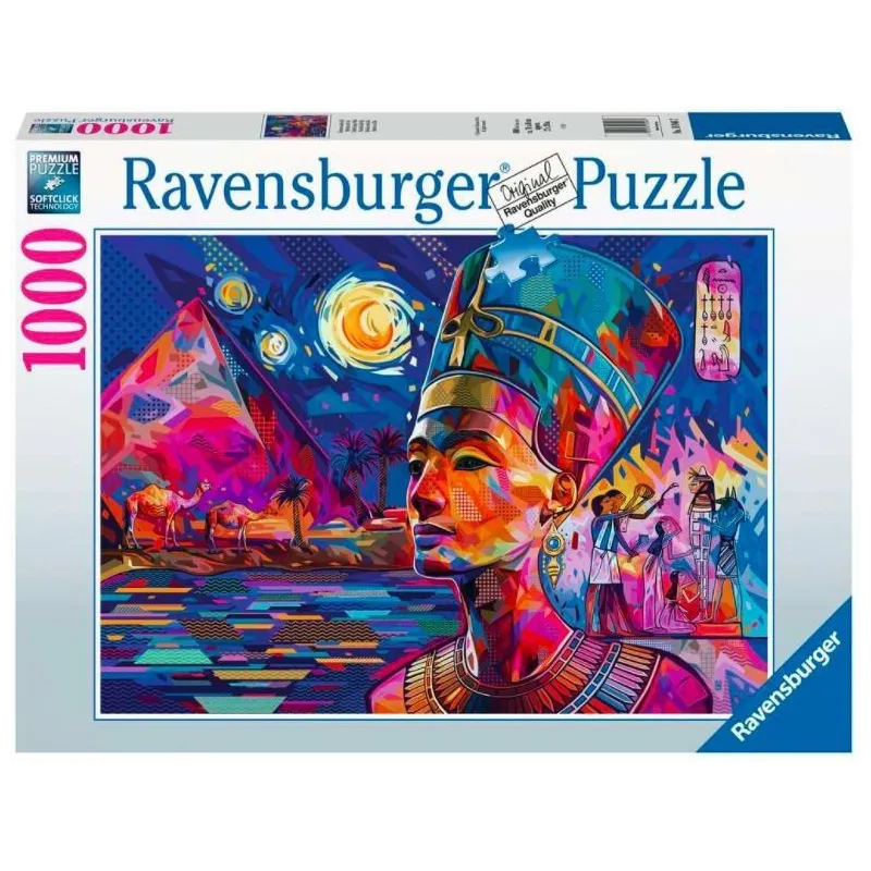 Puzzle 2D 1000 elementów Nefertiti