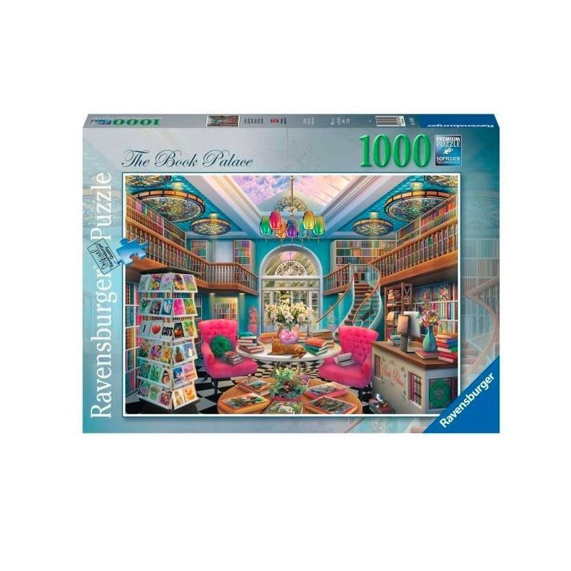 Puzzle 2D 1000 elementów Pałac Książek
