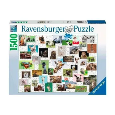 Puzzle 2D 1500 elementów Zabawne zwierzaki