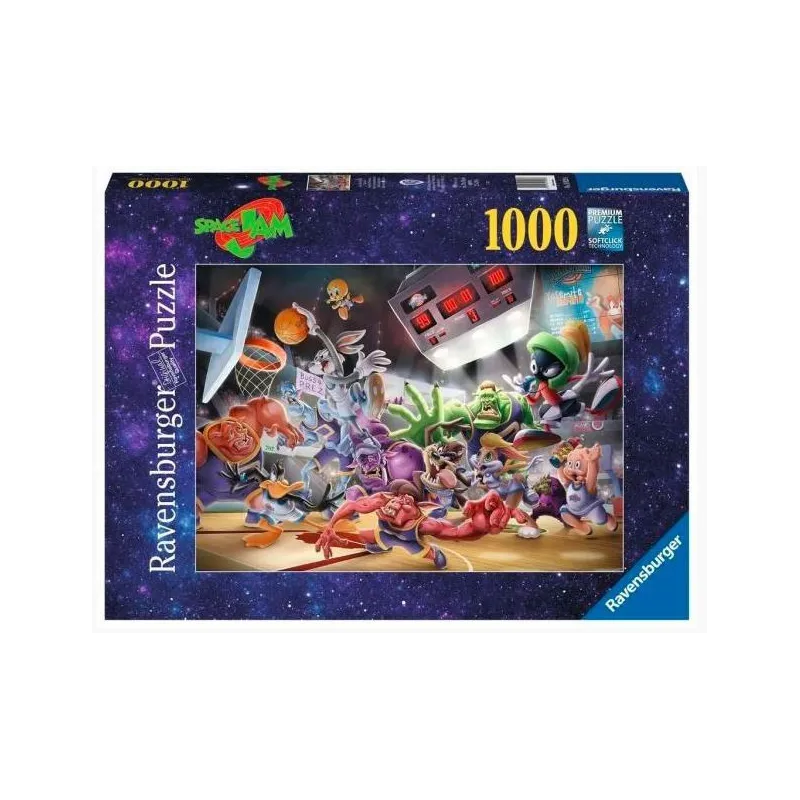 Puzzle 2D 1000 elementów Space Jam
