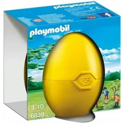 Zestaw z figurką Summer Fun 6839 Slackline: młodzi akrobaci (jajko-skarbonka)