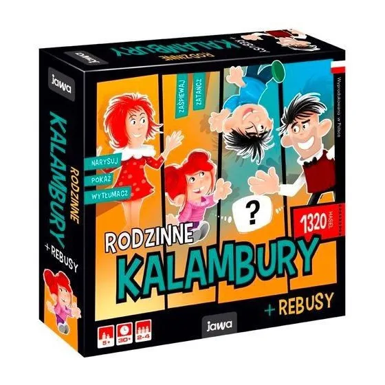 Gra Rodzinne KALAMBURY i REBUSY