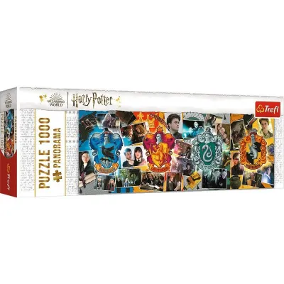 Puzzle 1000 elementów Cztery domy Hogwartu Harry Potter