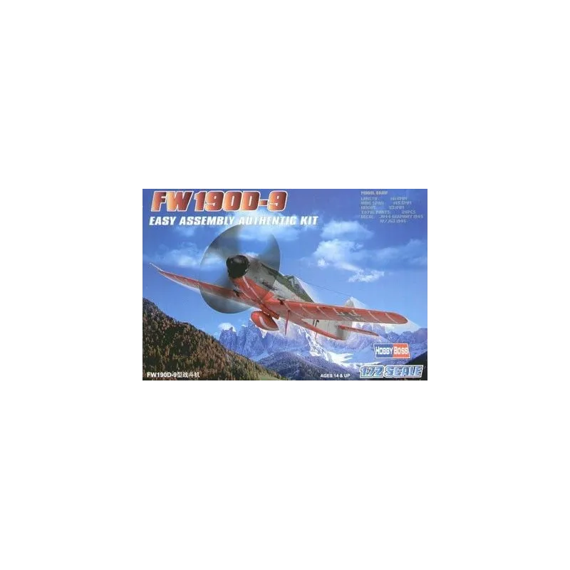 Model plastikowy Focke Wulf FW 190D-9