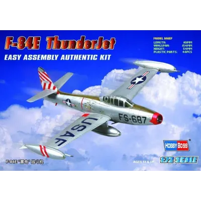 Model plastikowy F-84E Thunderjet