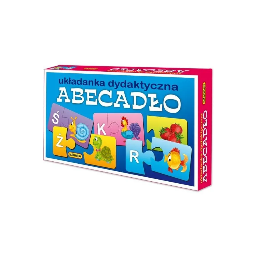 Układanka puzzlowa Abecadło