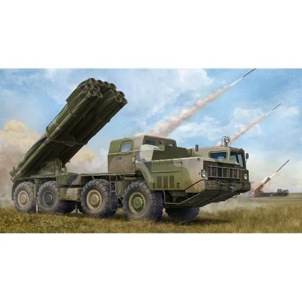 TRUMPETER Russian 9A52-2 Smerch-M multip