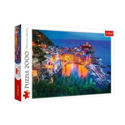 Puzzle 2000 Elementów Vernazza o zmroku