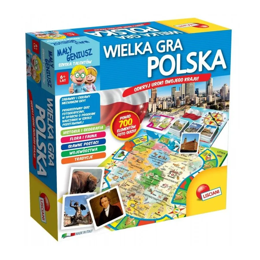 Mały Geniusz, Wielka gra - Polska