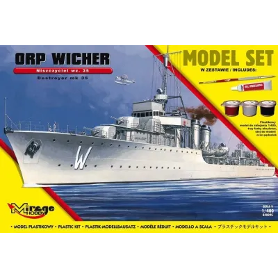 ORP 'Wicher' wz.35 Polski Niszczyciel II WŚ