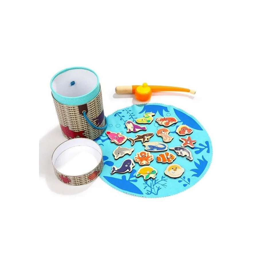 Gra Łowienie rybek w pudełku Top Bright