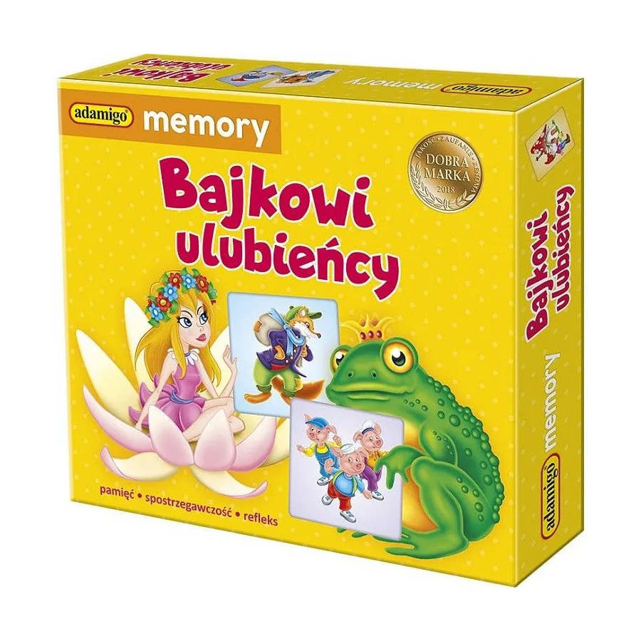 Gra Memory Bajkowi ulubieńcy