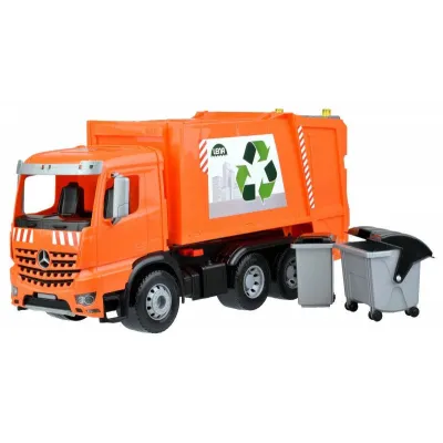 Śmieciarka Mercedes Actros Worxx w pudełku