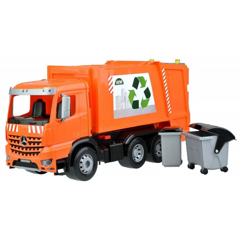 Śmieciarka Mercedes Actros Worxx w pudełku