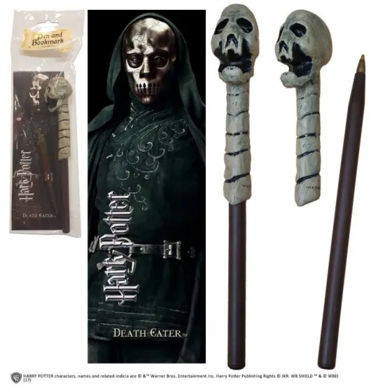 Zestaw Harry Potter Pen & Bookmark Death Eater