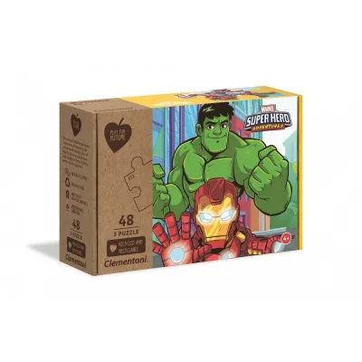 Puzzle 3x48 elementów Marvel Superhero