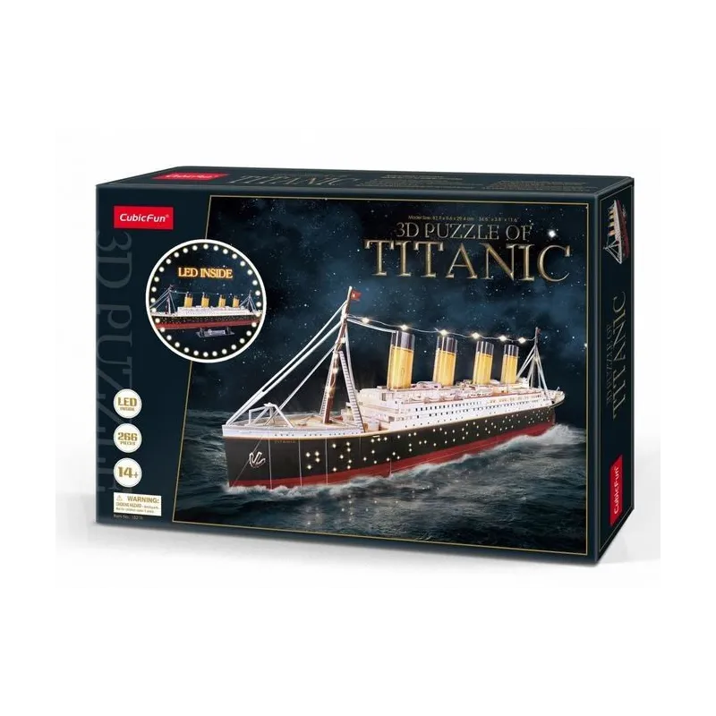 Puzzle 3D Titanic LED