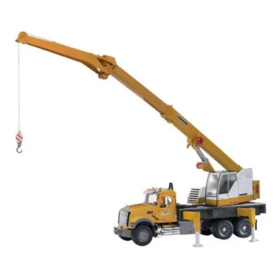 Pojazd Mack Granite z dźwigiem Liebherr