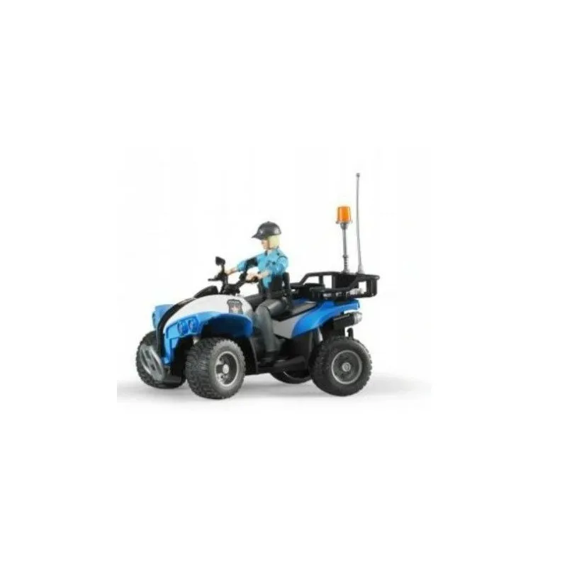 Pojazd Quad z policjantką i akcesoriami