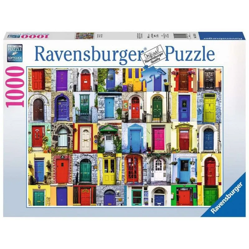 Puzzle 1000 elementów Drzwi z całego świata