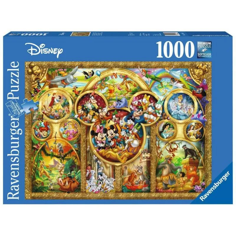 Puzzle 1000 elementów Najpiękniejsze momenty Disneya