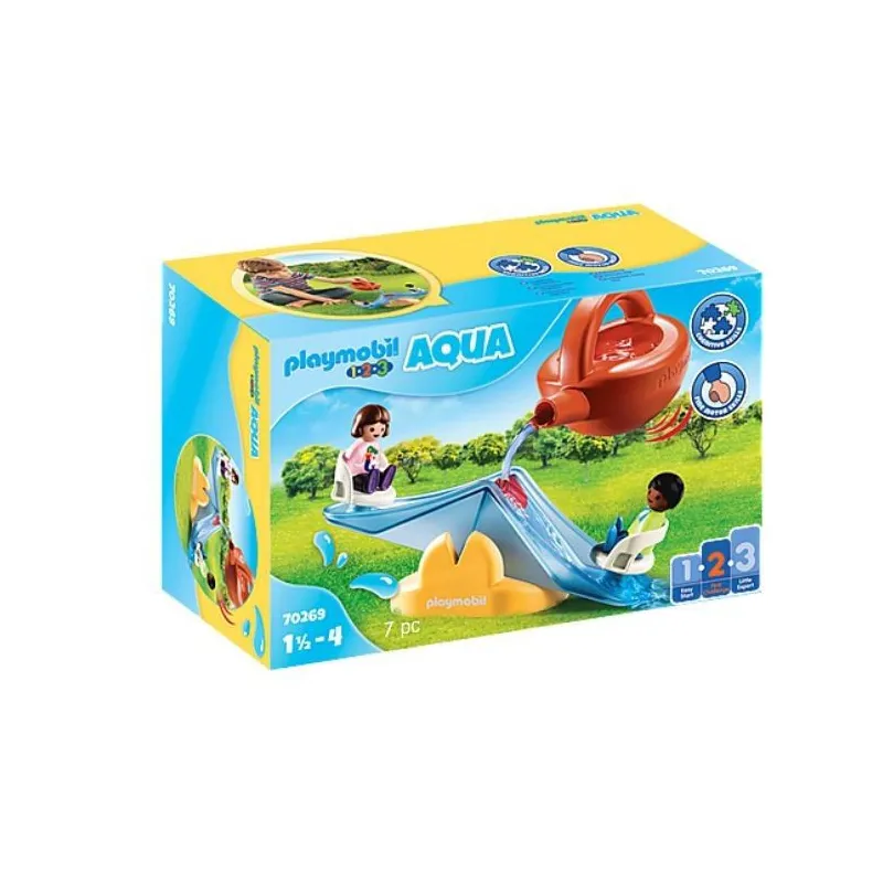 Zestaw z figurkami 1.2.3 70269 AQUA Huśtawka wodna z konewką