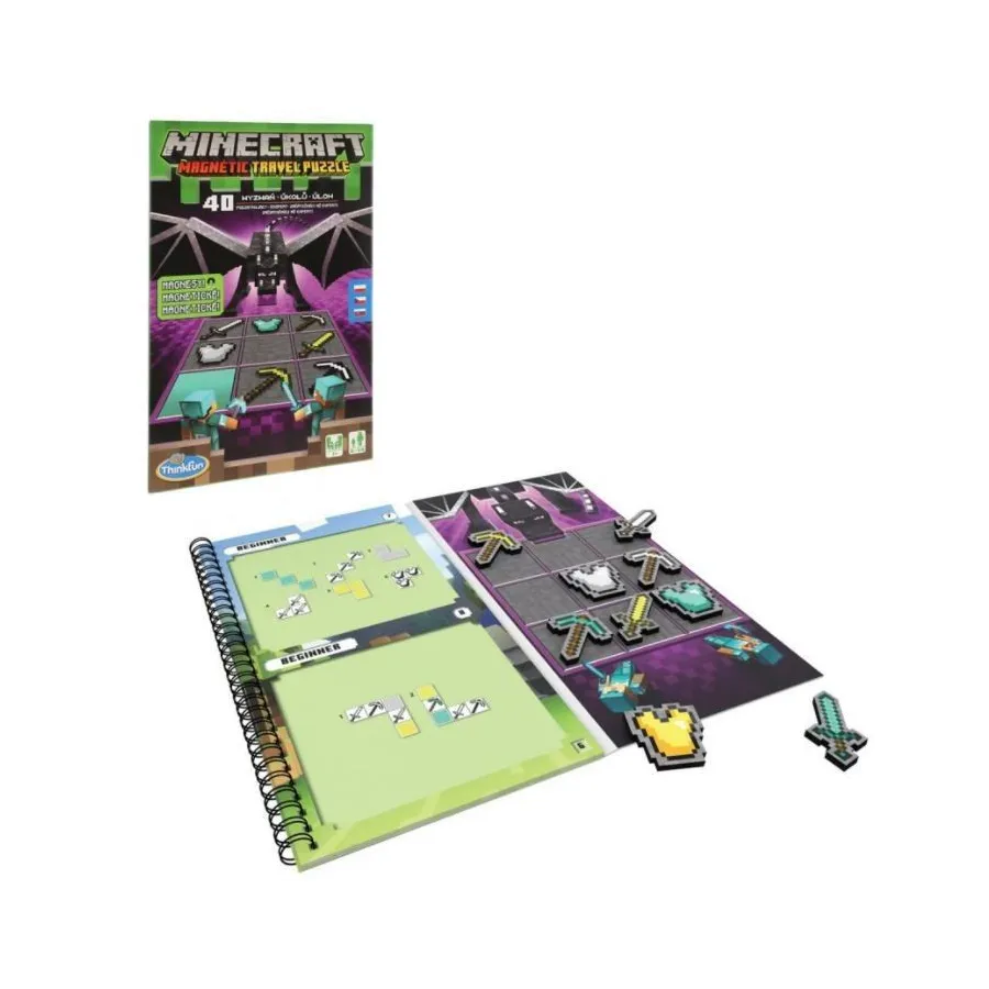 Gra Minecraft Łamigłówka magnetyczna