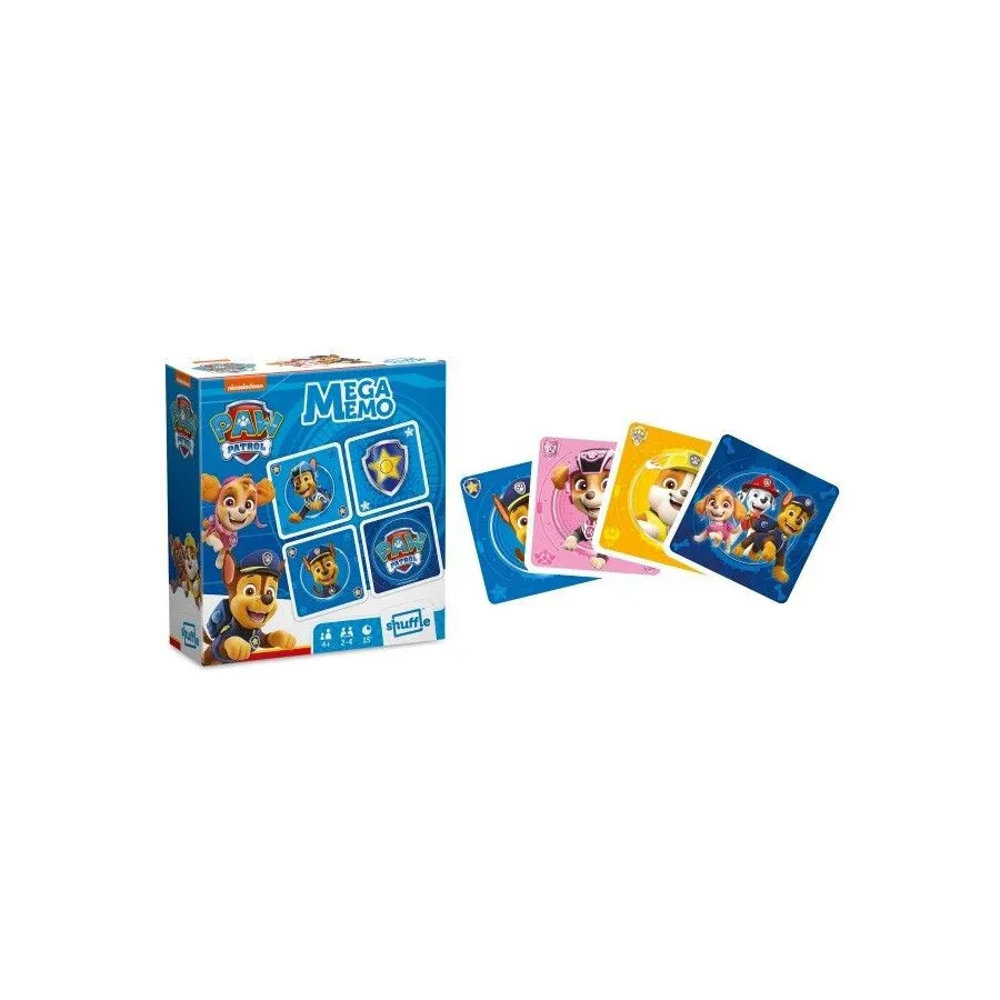 Gra Shuffle Plus Psi Patrol Mega Memo