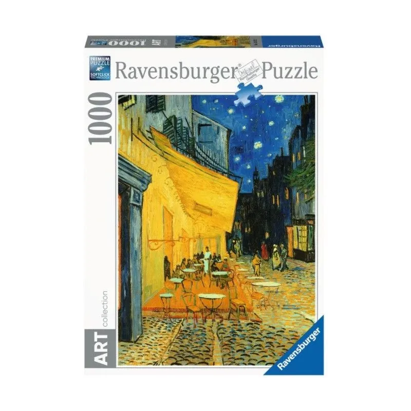 Puzzle 1000 elementów Art Collection Taras kawiarni w nocy
