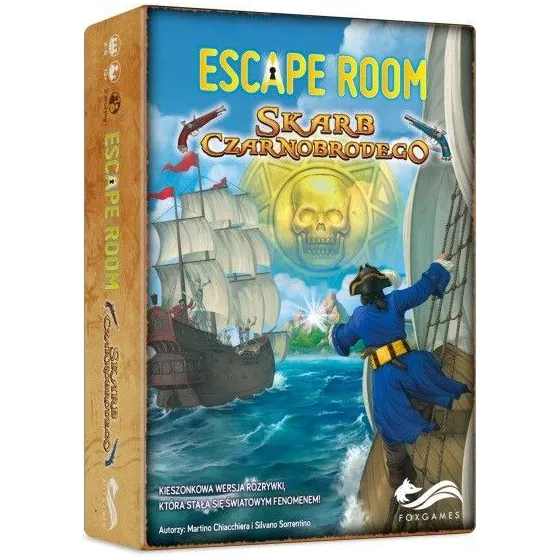 Gra Escape Room Skarb Czarnobrodego