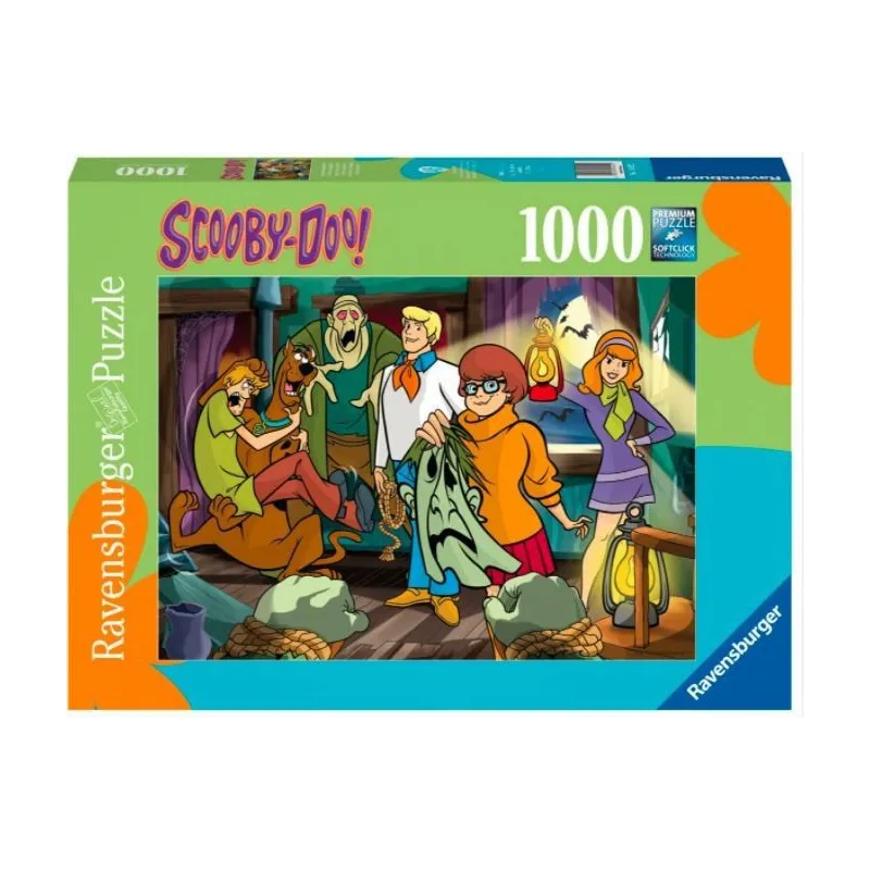 Puzzle 2D 1000 elementów Scooby Doo