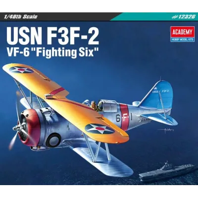 Model plastikowy US Navy Fighter F3F-2 1/48