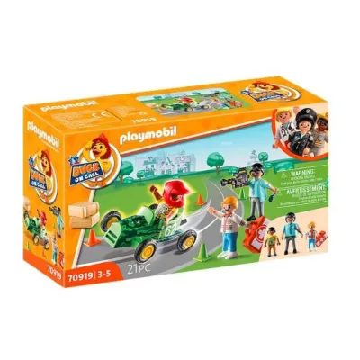 Zestaw z figurką DUCK ON CALL 70918 Akcja ratunkowa Pomóż kierowcy rajdowemu