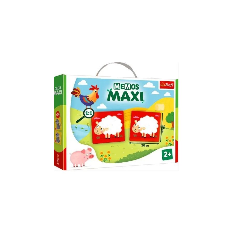 Gra Memos Maxi Zwierzęta na farmie