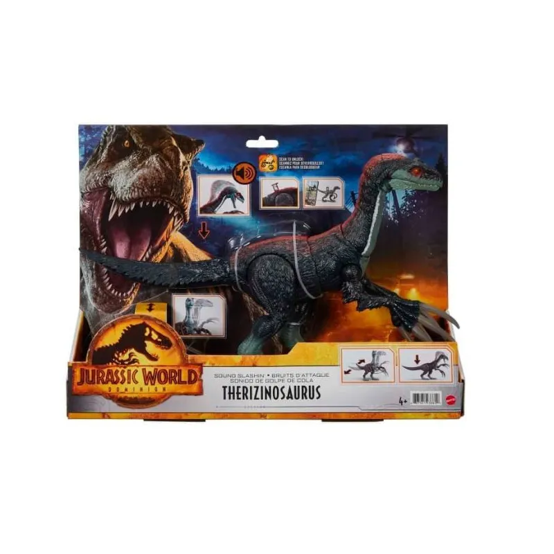 Figurka Jurassic World Dinozaur Megaszpony atak z dźwiękiem